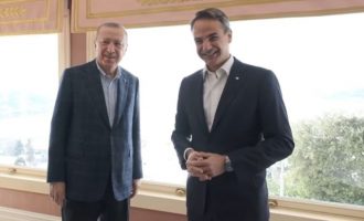 Τι ανακοίνωσαν οι Τούρκοι για τη συνάντηση Ερντογάν-Μητσοτάκη