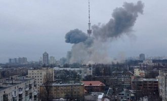 Η Ρωσία άρχισε το βομβαρδισμό του Κιέβου – Χτυπήθηκε ο τηλεοπτικός πύργος