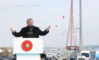 Τουρκία: Εγκαινιάστηκε η πρώτη γέφυρα στα Δαρδανέλια
