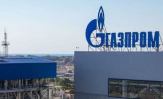 Gazprom: Μείωση στο 1/3 της μεταφοράς φυσικού αερίου μέσω Ουκρανίας