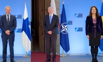 Συνάντηση Μπάιντεν με τους ηγέτες Σουηδίας και Φινλανδίας στον Λευκό Οίκο για την ένταξη στο ΝΑΤΟ