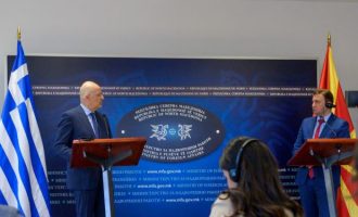 Νίκος Δένδιας από Σκόπια: Η Ελλάδα προσβλέπει στην πλήρη, συνεπή και καλή τη πίστει εφαρμογή της Συμφωνίας των Πρεσπών