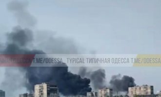 Οι Ρώσοι βομβάρδισαν με πυραύλους την Οδησσό
