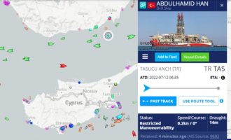 Το γεωτρύπανο «AbdulHamid» βγήκε στην Ανατ. Μεσόγειο βόρεια της Κύπρου