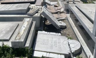 «Μεγάλος βανδαλισμός» στο εβραϊκό νεκροταφείο Κωνσταντινούπολης