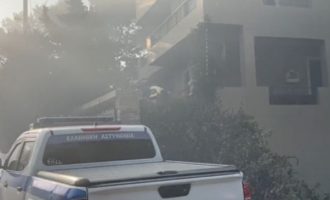 Πυρκαγιά στην Πεντέλη: Σε ύφεση με λίγες ενεργές εστίες – Φόβοι για αναζωπυρώσεις