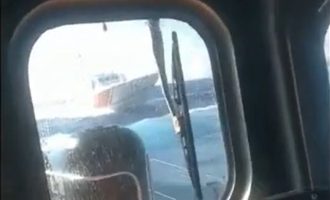 Τουρκικό περιπολικό παρενόχλησε ελληνικό ναυαγοσωστικό (βίντεο)