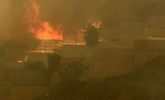 Πυρκαγιά Πεντέλη: Εκκενώνονται Διώνη και Δασαμάρι, μετά από Ντράφι και Ανθούσα