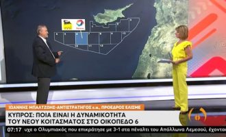 Μπαλτζώης: Οι Τούρκοι «μας ξέρουν, τους ξέρουμε και μας φοβούνται» – Σημαντικό το κοίτασμα στο Οικ. 6 της κυπριακής ΑΟΖ