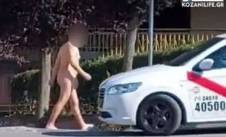 Κοζάνη: Φοιτητής κυκλοφορούσε εντελώς γυμνός στο πάρκο