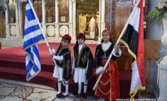 Οι Έλληνες της Δαμασκού γιόρτασαν την 28η Οκτωβρίου παρουσία του Έλληνα πρέσβη