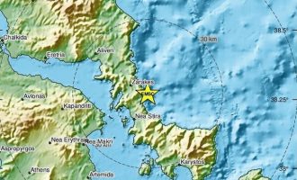 Νέος ισχυρός σεισμός στην Εύβοια – Ταρακούνησε και την Αθήνα