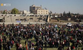 Συρία: Χιλιάδες διαδήλωσαν κατά της χρήσης χημικών όπλων από την Τουρκία
