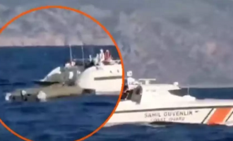 Τουρκική ακταιωρός επιχείρησε να εμβολίσει σκάφος του Λιμενικού (βίντεο)