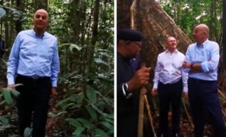 Ο Νίκος Δένδιας στο τροπικό δάσος της Γκαμπόν: «Μπορούμε να επιτύχουμε περισσότερα από κοινού για την αντιμετώπιση της κλιματικής αλλαγής»
