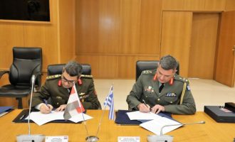 ΓΕΕΘΑ: Υπογραφή «Προγράμματος Στρατιωτικής Συνεργασίας Ελλάδας-Αιγύπτου 2023»