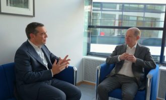 Αλ. Τσίπρας από Γερμανία: Με τον καγκελάριο Σολτς συζητήσαμε τις οικονομικές και γεωπολιτικές εξελίξεις