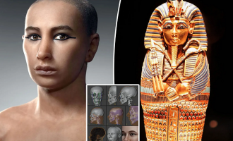 Το πρόσωπο του φαραώ Τουταγχαμών αποκαλύφθηκε μετά από 3.300 χρόνια (βίντεο)