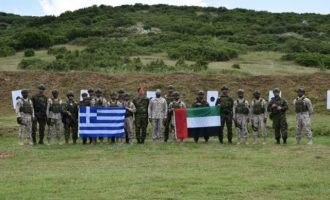 Εμιρατιανοί αξιωματικοί εκπαιδεύτηκαν από την Ελλάδα στην προστασία υψηλών προσώπων