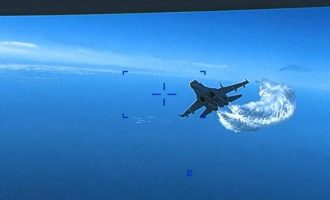 Ρωσικά μαχητικά Su-27 αναχαίτισαν βρετανικά αεροσκάφη πάνω από τη Μαύρη Θάλασσα