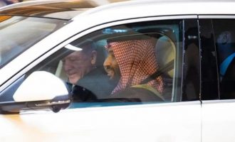 Ο Σαουδάραβας διάδοχος οδηγούσε κι Ερντογάν συνοδηγός – Ασιανοί δίχως τιμή