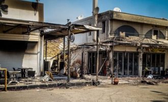 Ανεξέλεγκτη η φωτιά για έβδομη ημέρα στη Ρόδο – Εκλιπαρούν για βοήθεια οι εθελοντές