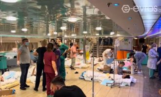 Αλεξανδρούπολη: 90 ασθενείς μεταφέρθηκαν με ασθενοφόρα στο ferry boat «Αδαμάντιος Κοραής»