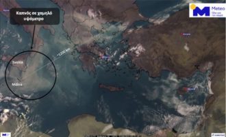 Οι φωτιές της Ελλάδας κάλυψαν με καπνό τη Μάλτα και τη Σικελία
