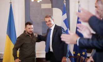Ζελένσκι: Η Ελλάδα προετοιμάζει ένα νέο πακέτο στρατιωτικής βοήθειας για την Ουκρανία