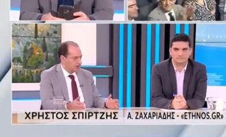 Χρήστος Σπίρτζης: ΠΑΣΟΚ και ΣΥΡΙΖΑ «αυτόνομα δεν διεκδικούν κυβέρνηση ούτε στα πιο τρελά όνειρα»