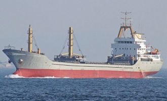 Το τουρκικό εμπορικό πλοίο Kafkametler προσέκρουσε σε νάρκη στον Εύξεινο Πόντο