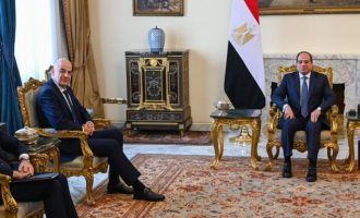 Νίκος Δένδιας σε πρόεδρο Άμπντελ Φάταχ αλ Σίσι: Ελλάδα και Αίγυπτος μαζί «για την ασφάλεια και σταθερότητα στην ευρύτερη περιοχή μας»