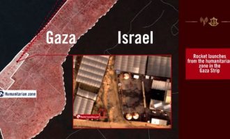Η Χαμάς εκτοξεύει ρουκέτες προς το Ισραήλ από τη νότια Λωρίδα της Γάζας