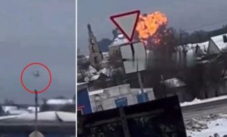 Ρωσία: Η Ουκρανία έκανε τρομοκρατική επίθεση και έριξε το μεταγωγικό με τους 74 επιβάτες