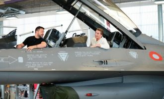 Η Δανία θα καθυστερήσει μισό έτος την έναρξη παράδοσης F-16 στην Ουκρανία