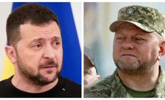 Ουκρανία: Διαμάχη προέδρου Ζελένσκι και στρατηγού Ζαλούζνι – Υπέρ Ζαλούζνι οι Ουκρανοί