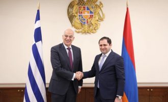 Ο Νίκος Δένδιας μίλησε για συμμαχία Ελλάδας-Αρμενίας-Ινδίας και Γαλλίας