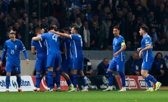 Η Ελλάδα ισοπέδωσε το Καζακστάν (5-0) και πλησιάζει το όνειρο της συμμετοχής στα τελικά του EURO 2024