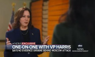 Κάμαλα Χάρις: Δεν υπάρχουν στοιχεία ότι η Ουκρανία βρίσκεται πίσω από το μακελειό στη Μόσχα