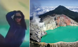 Ινδονησία: Κινέζα πήγε να βγάλει selfie σε ενεργό ηφαίστειο και έπεσε μέσα