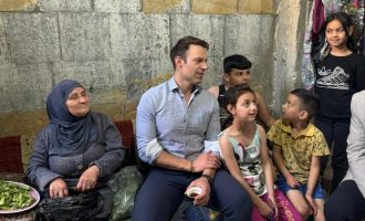 Παλαιστίνη: Στον προσφυγικό καταυλισμό του Αλ Άΐντα ο Στ. Κασσελάκης