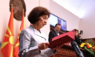Άρχισαν τα… όργανα: Σκέτο «Μακεδονία» αποκάλεσε τη χώρα της η πρόεδρος Σιλιάνοφσκα