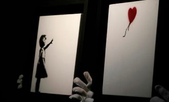 Βρέθηκε το διάσημο έργο του Banksy το «Κορίτσι με μπαλόνι», το οποίο είχε κλαπεί από αίθουσα τέχνης