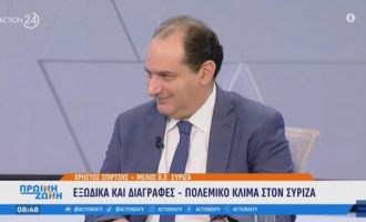 Σπίρτζης για Κασσελάκη: «Πρέπει να φύγει» – «Δίνει τη μάχη της ψαροταβέρνας»