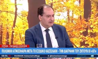 Χρήστος Σπίρτζης: Ξένο σώμα ο Κασσελάκης, καλό θα ήταν να φύγει