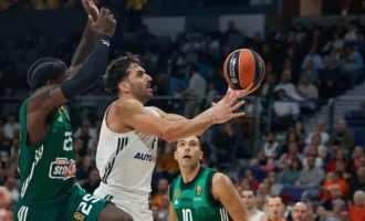 Euroleague: Ο Παναθηναϊκός έχασε από τη Ρεάλ Μαδρίτης 90-86