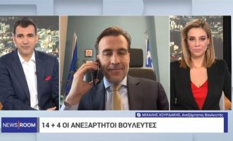 Ο Χουρδάκης που εκλέχτηκε με την «Πλεύση Ελευθερίας» ενδιαφέρεται για το ΠΑΣΟΚ αλλά μιλά και με Κασσελάκη