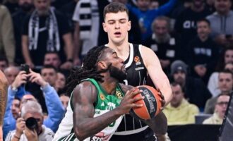 Euroleague: Βαριά ήττα για τον Παναθηναϊκό στο Βελιγράδι 91-73 από την Παρτιζάν