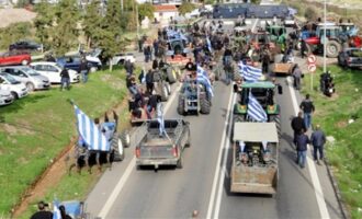 Αμετακίνητοι οι αγρότες μετά την παρέμβαση του Αρείου Πάγου: «Ας έρθουν να μας συλλάβουν»