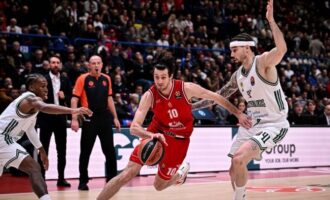 Euroleague: Υπέκυψε στο Μιλάνο ο Παναθηναϊκός 96-89 από την Αρμάνι